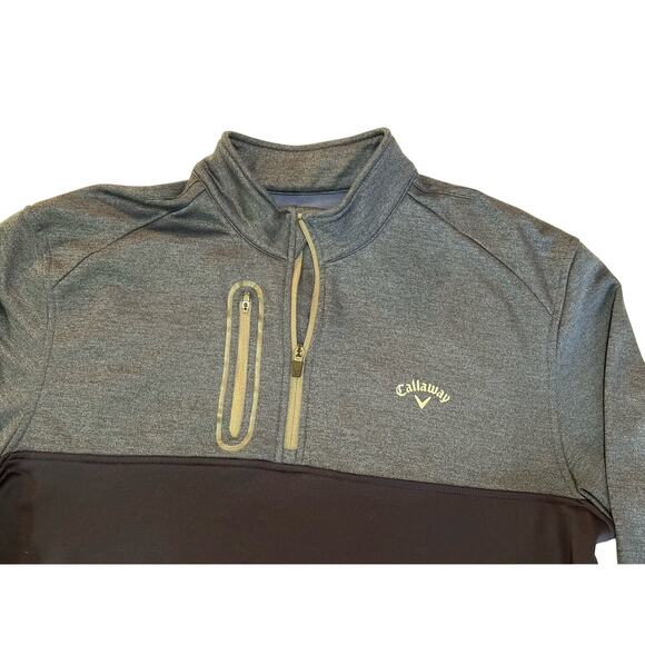 Men's Callaway Golf Tech Pullover - Picture 3 of 4